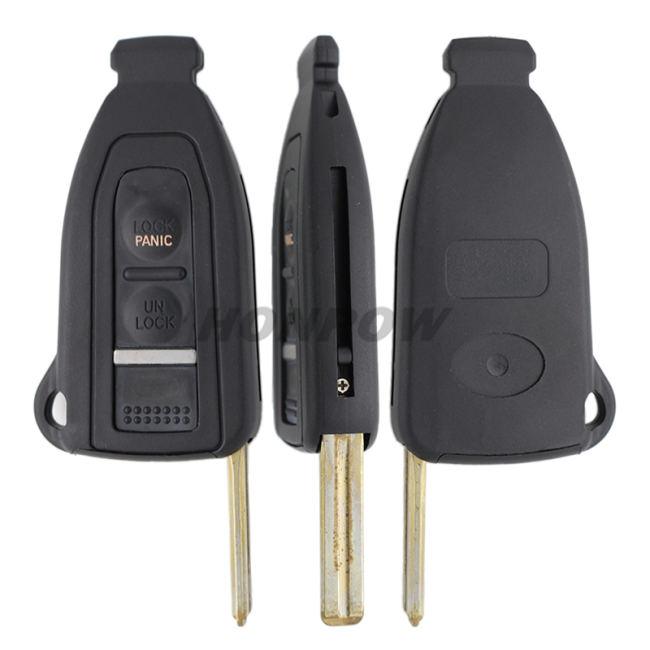 For Lex 2 Button remote key blank