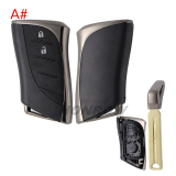 For Lexus ES300h ES350 ES350h 2/2+1/3/3+1 Button Smart Key shell