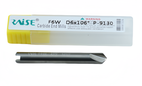 SILCA Handheld Flat Drill D6x106°x45Lx2T-1.0