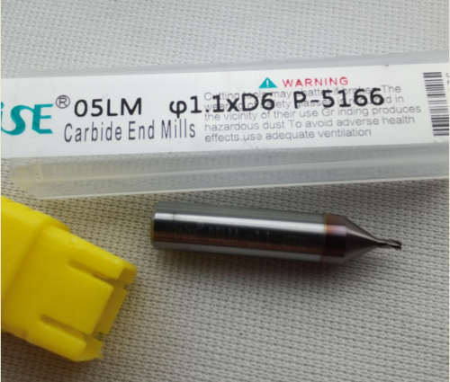 FUTURA milling cutter 60 series φ1.1xD6x30Lx3F FUTURA CNC machine 60