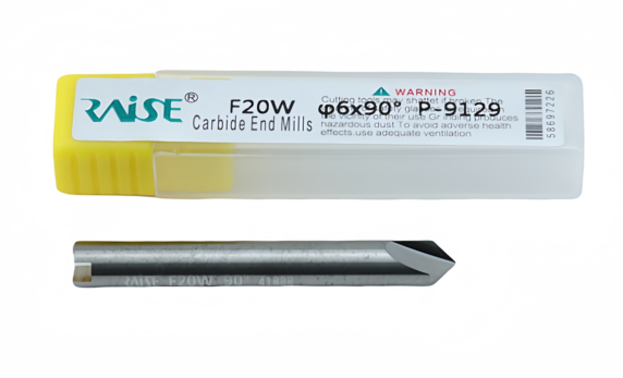 SILCA Handheld Flat Drill D6x90°x45Lx2T-0.45