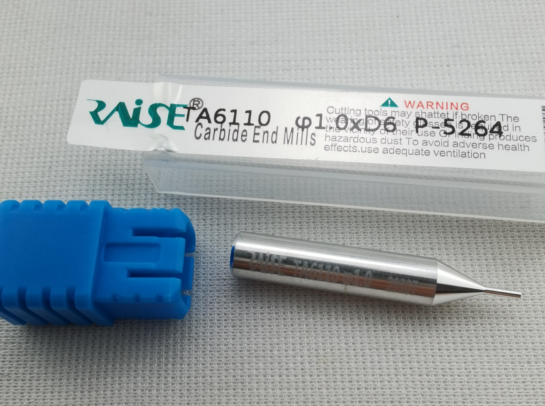 Non magnetic alloy CNC key machine dedicated guide needle  φ1.0x4.0xD6x35