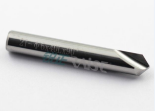 Tungsten steel double groove flat drill D6x105°x40x2T