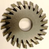 Inlaid tungsten steel single angle knife φ80x5.0xφ16x40°