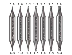 Double headed wolf tooth knife φ1.5xD6x45x3F-2