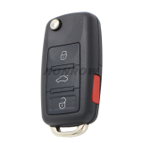 For Au 3+1 button A8 Remote key blank with panic button