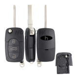 For Au 3 button remote key blank without panic (2032 battery Big battery)