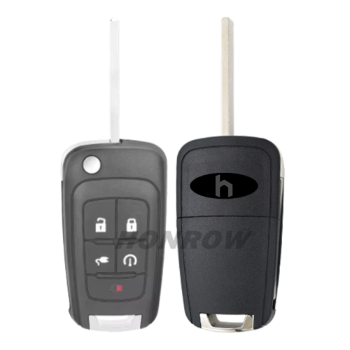 For Chevrolet 4+1 button smart remote key blank