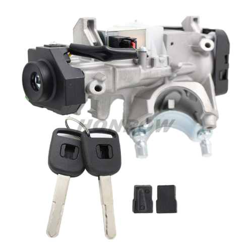 For Honda Ignition Switch Cyinder Lock Auto Trans + 2 KEYS for 03-11 Honda Accord CRV Fit Civic Odyssey 35100-SDA- A71