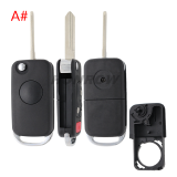 For Benz 1/2/2+1/3/3+1 button modified remote key shell