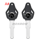 For MV motorcycle key shell