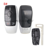 For Benz 4 Button smart Remote Car Key Shell