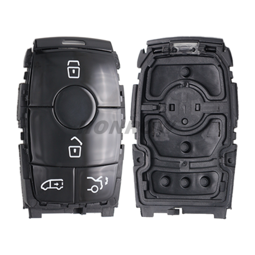 For Benz 4 Button smart Remote Car Key Shell