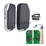 For Kia 3 button Smart remote key SUV with  HITAG 3  47 Chip 433Mhz FCCID:TQB-FOB-4F15 95440-J5010
