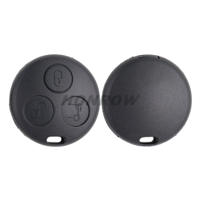 For Benz Replacement smart 3 button Remote key Blank without blade