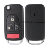 For Benz 1/2/2+1/3/3+1 button modified remote key shell