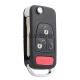 For Benz 1/2/2+1/3/3+1 button modified remote key shell