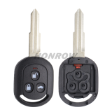 For Buick 3 button remote key blank