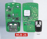 KEYDIY KD MLB-26 3 button smart remote key with 434mhz support KD-MP