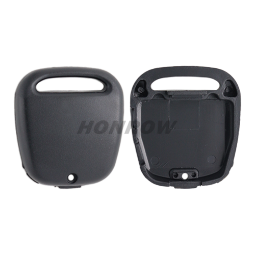 For Toyota 2 button remote key blank with   light hole A# TOY43 blade B# TOY48 blade