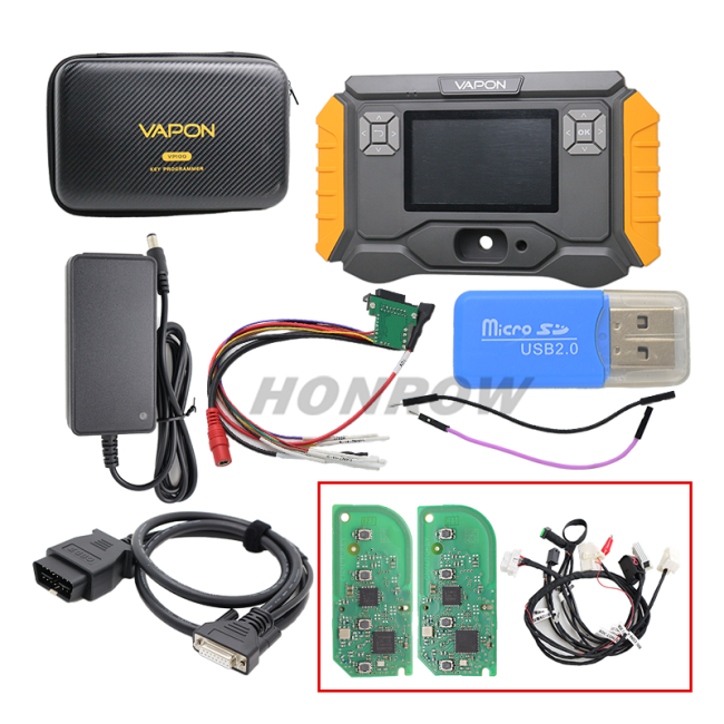 VAPON VP100 Key Programmer For BMW Support 2015-2021 BMW G Chassis Model Key Adding No Annual Fee No Token Needed