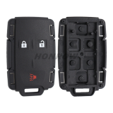 For Chevrolet black 2+1/3 +1/4+1/5+1 buttons remote key shell,the side part is white