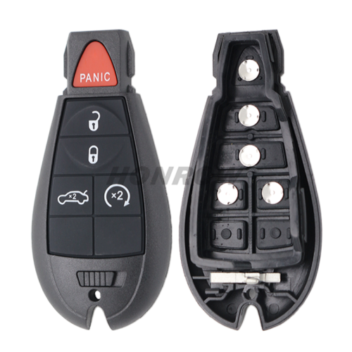 For Chrysler 4+1 button remote key blank