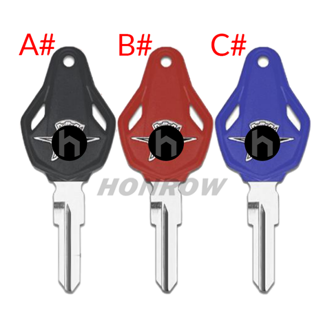 For MV motorcycle key shell with right key blade