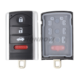 For Acu 3+1 button remote Key blank