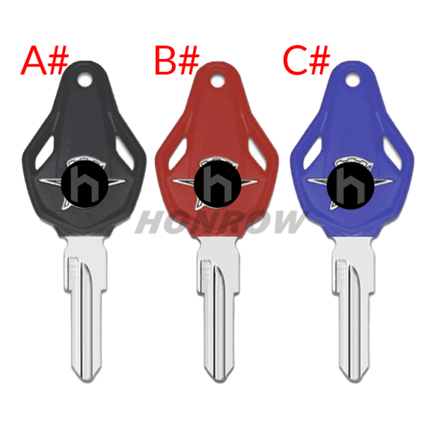 For MV motorcycle key shell with right key blade