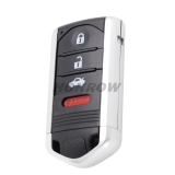 For Acu 3+1 button remote Key blank