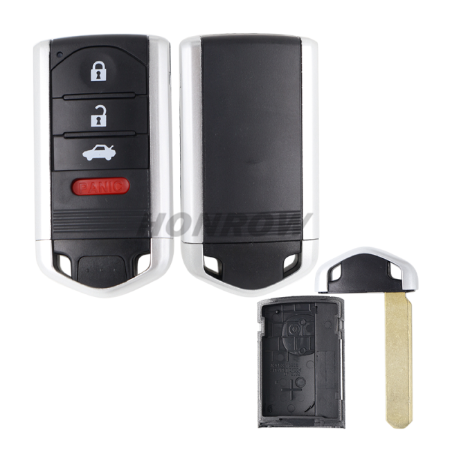 For Acu 3+1 button remote Key blank