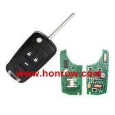 For Opel, for Buick, for Chevrolet,  keyless 4 button remote key with 433mhz and PCF7952 Chip