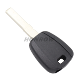 For Fiat transponder key blank Without Logo (Black Color, can put TPX chip inside )