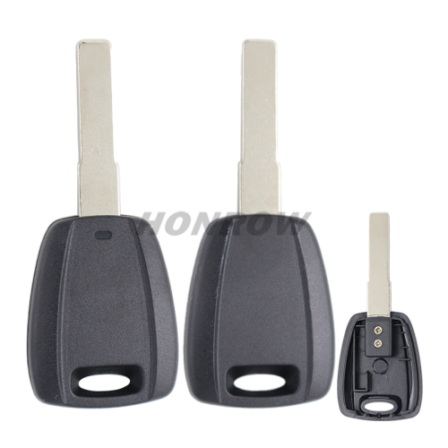 For Fiat transponder key blank (can put TPX chip inside) without logo black color
