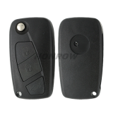 For Fiat 3 button remtoe key blank with special battery clamp