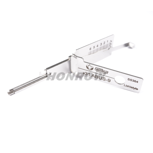 Lishi Tool SS364 #31 ABUS-9 2 in 1 lock pick lishi style lock pick  2 in 1 tool