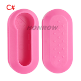 For Fiat 3 Button Remote Key  colorful Cover
