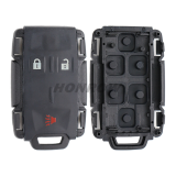 For Chevrolet black 2+1/3+1/4+1/5+1 buttons remote key shell, the side part is black
