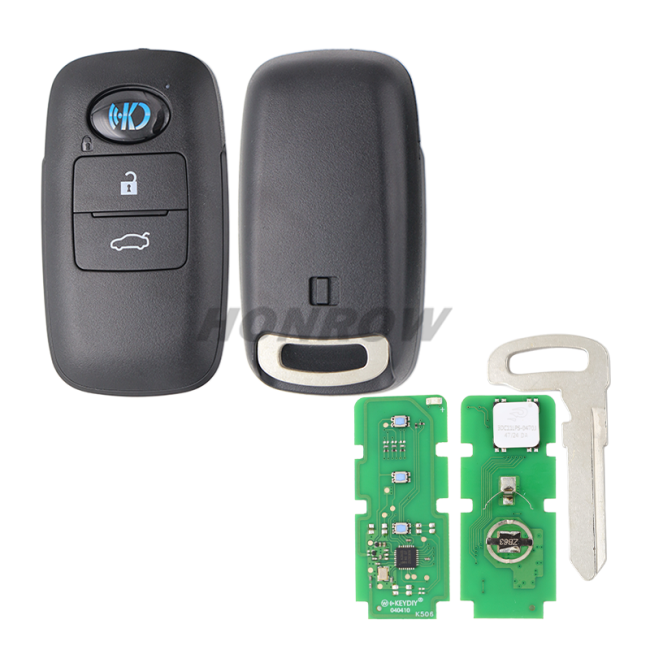 KEYDIY ZB63-3 Universal KD Smart Key Remote for KD-X2 KD-X4 KD-MAX Car Key Remote Fit More than 2000 Models