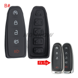 For Ford 3/4 button key pad