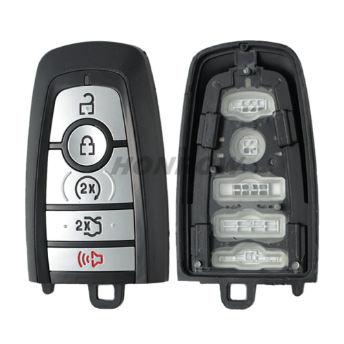 For Ford 5 button remote key shell with blade,please choose the key type