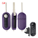 For Fiat 3 button flip remtoe key blank,please choose the color.