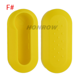 For Fiat 3 Button Remote Key  colorful Cover