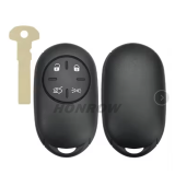 For new Fiat 4 button Smart remote key shell for Fiat 500 500E 500L 500X 2020-2024