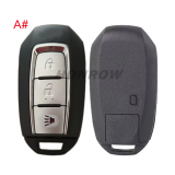 For Infinite 2+1/3/3+1/4+1 button remote key blank with smart key