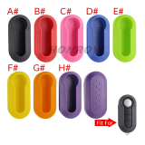 For Fiat 3 Button Remote Key  colorful Cover