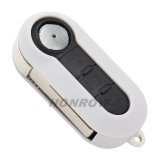 For Fiat 3 button flip remtoe key blank grey color