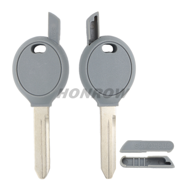 For Chrysler transponder key blank without Logo can put TPX long chip