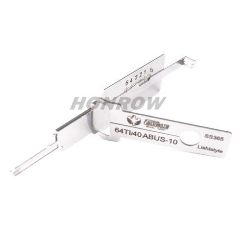Lishi Tool SS365 64TI/40 ABUS-10 2 in 1 lock pick lishi style lock pick  2 in 1 tool